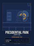 Scoreboard Print: sample baseball design